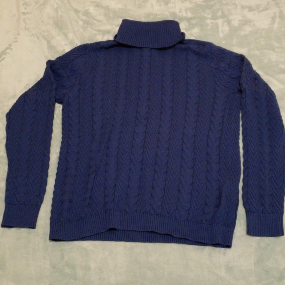 NWOT Lands End Turtle Neck Sweater